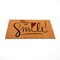 Natural Coir Door Mat with Non-Slip Backing, Indoor Outdoor Entry Doormat
